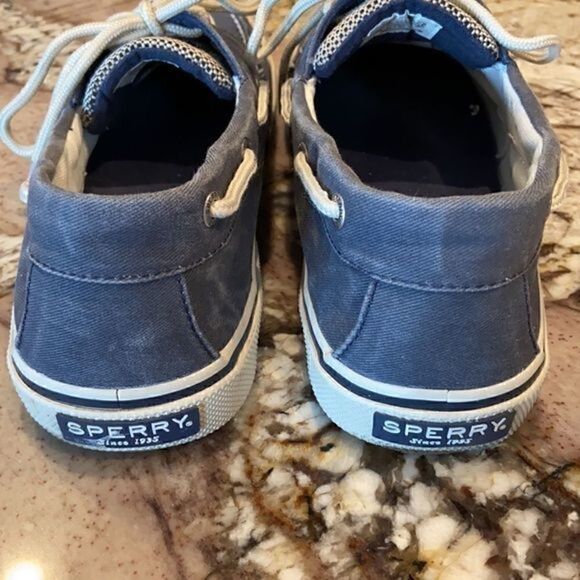 𝅺Sperry  top siders loafers navy‎ blue - Picture 3 of 7